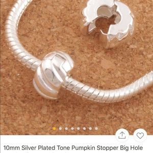 Charm Beads Clip Stopper NWOT